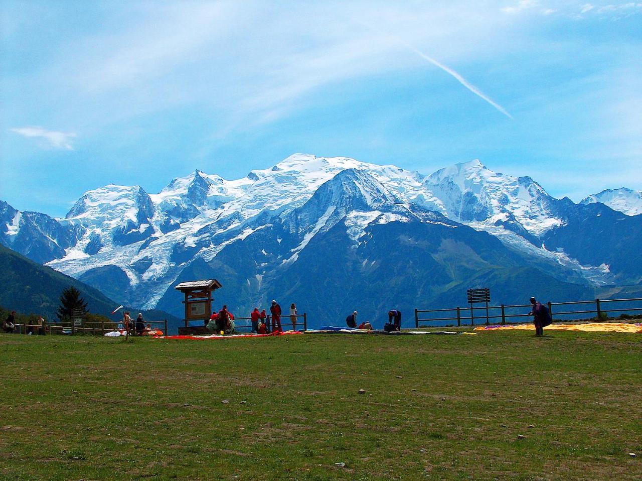 Les Edelweiss Mont-Blanc - Gite Classe 3 Etoiles Passy  Eksteriør billede